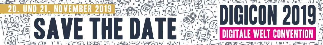 DIGICON 2019 - 20. und 21. November 2019 - SAVE THE DATE