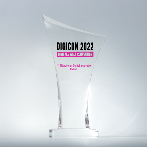 7. Munich Digital Innovation Award der Digicon 2022 7. Munich Digital Innovation Award der Digicon 2022